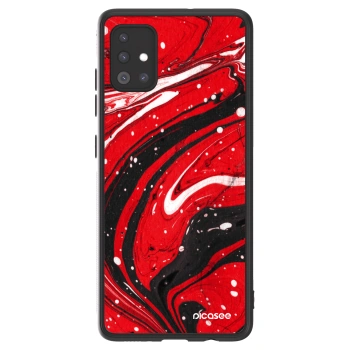Picasee ULTIMATE CASE για Samsung Galaxy A51 A515F - Red black