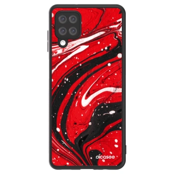 Picasee ULTIMATE CASE για Samsung Galaxy A12 A125F - Red black