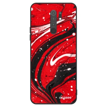 Θήκη για Xiaomi Redmi 9 - Red black