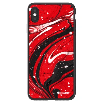 Picasee ULTIMATE CASE για Apple iPhone XS Max - Red black
