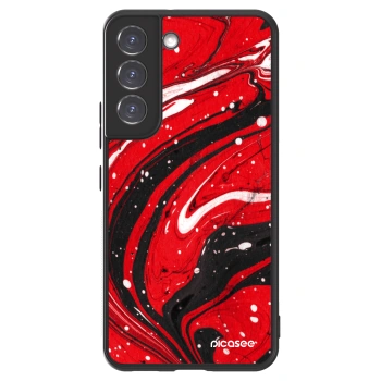Picasee ULTIMATE CASE για Samsung Galaxy S22 5G - Red black