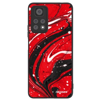 Picasee ULTIMATE CASE για Xiaomi Redmi Note 11 Pro 5G - Red black