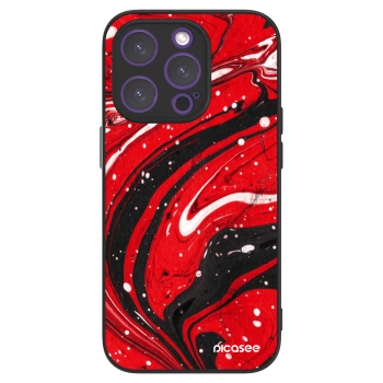 Picasee ULTIMATE CASE για Apple iPhone 14 Pro - Red black