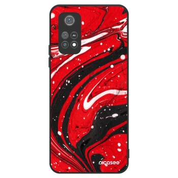 Θήκη για Xiaomi Poco M4 Pro - Red black
