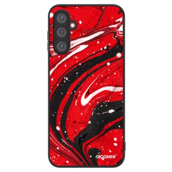 Picasee ULTIMATE CASE για Samsung Galaxy A14 4G A145R - Red black
