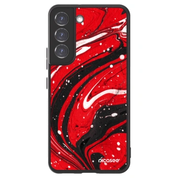 Picasee ULTIMATE CASE PowerShare για Samsung Galaxy S22 5G - Red black