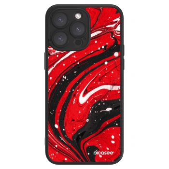 Picasee ULTIMATE CASE για Apple iPhone 15 Pro Max - Red black