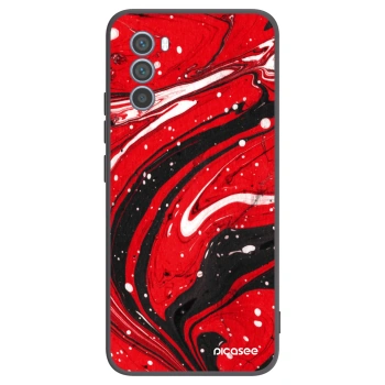 Θήκη για Motorola Moto G62 - Red black