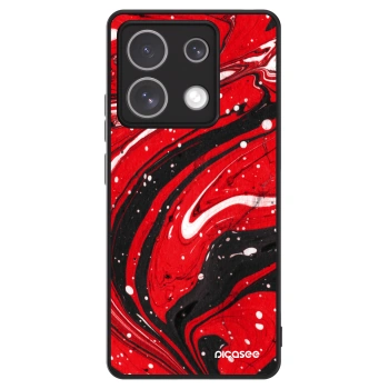 Picasee ULTIMATE CASE για Xiaomi Redmi Note 13 5G - Red black