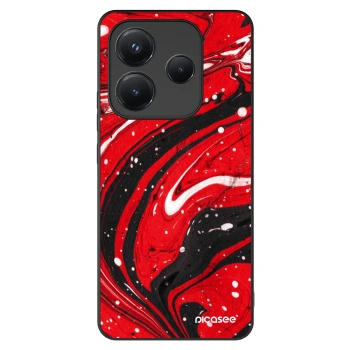 Picasee ULTIMATE CASE για Xiaomi Redmi Note 14 5G - Red black