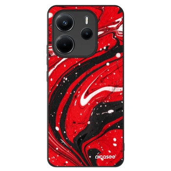 Picasee ULTIMATE CASE για Xiaomi Redmi Note 14 4G - Red black