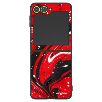 Θήκη για Samsung Galaxy Z Flip5 5G - Red black