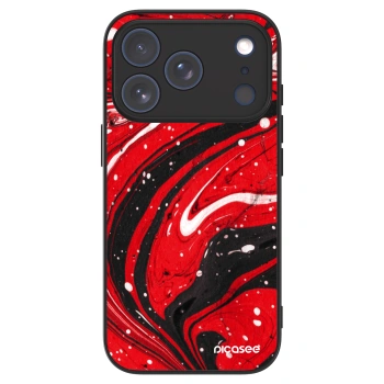 Picasee ULTIMATE CASE για Apple iPhone 17 Pro - Red black