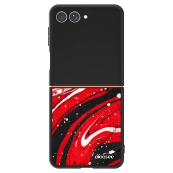 Θήκη για Samsung Galaxy Z Flip7 5G - Red black