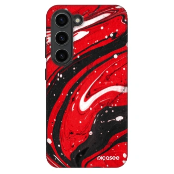 Picasee Fashion Case για Samsung Galaxy S23+ 5G - Red black