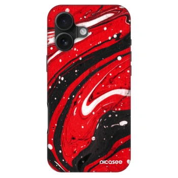 Θήκη για Apple iPhone 16 - Red black