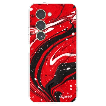 Picasee διαφανής θήκη σιλικόνης Xiaomi Redmi 15 5G - Red black