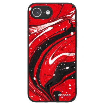 Picasee ULTIMATE CASE για Apple iPhone 17e - Red black