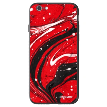 Θήκη για Apple iPhone 6/6S - Red black