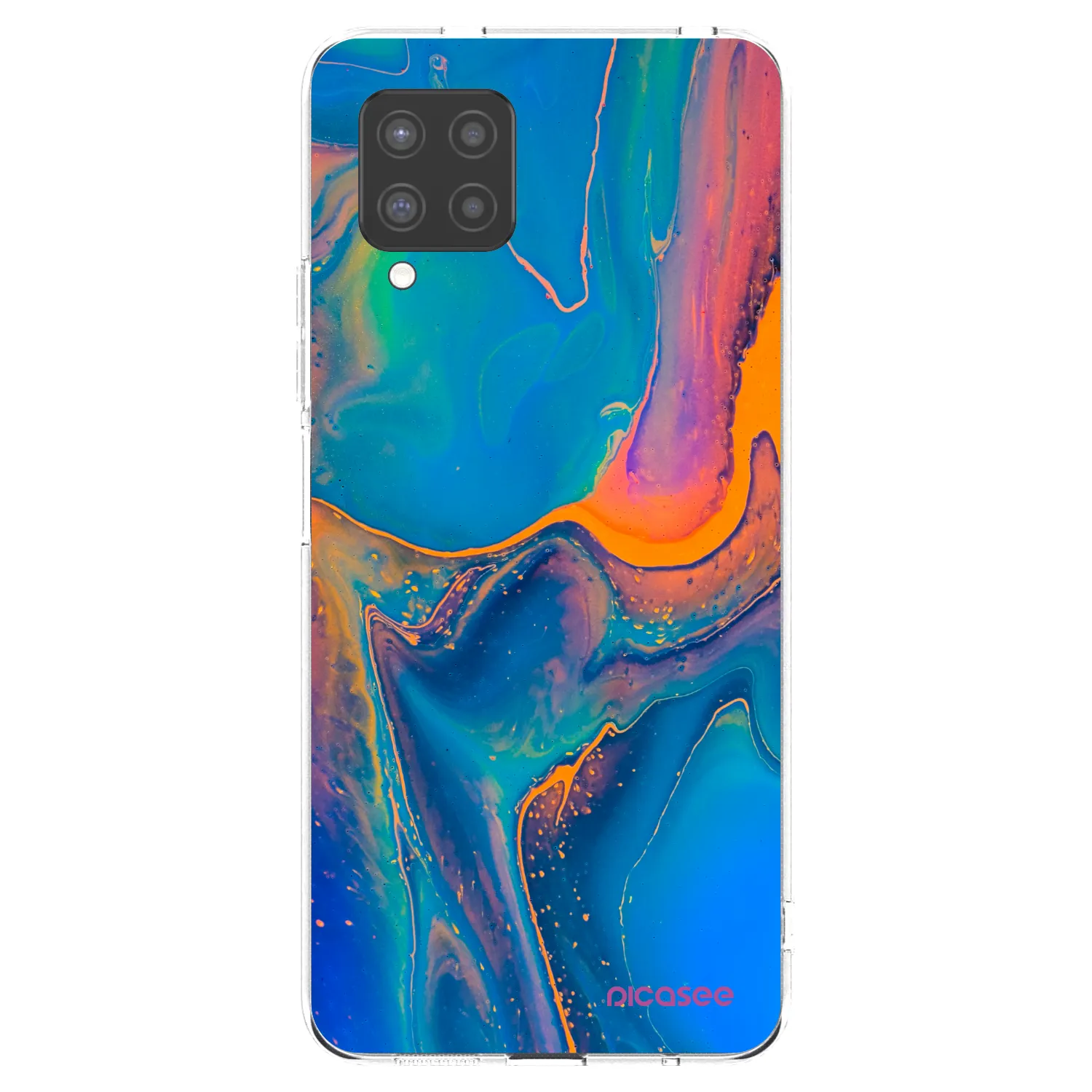 Picasee διαφανής θήκη σιλικόνης Samsung Galaxy A42 A426B - Rainbow