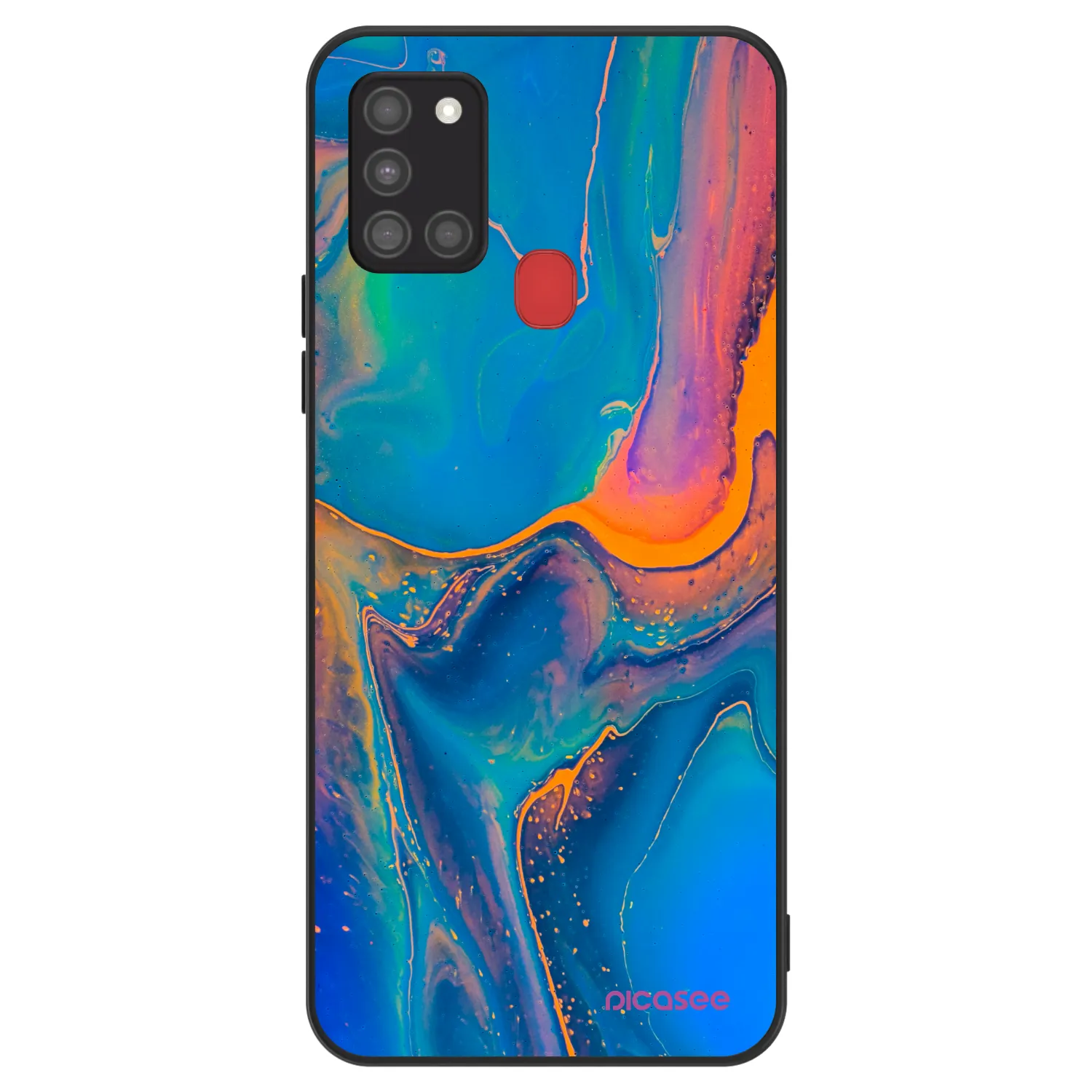 Picasee ULTIMATE CASE για Samsung Galaxy A21s - Rainbow