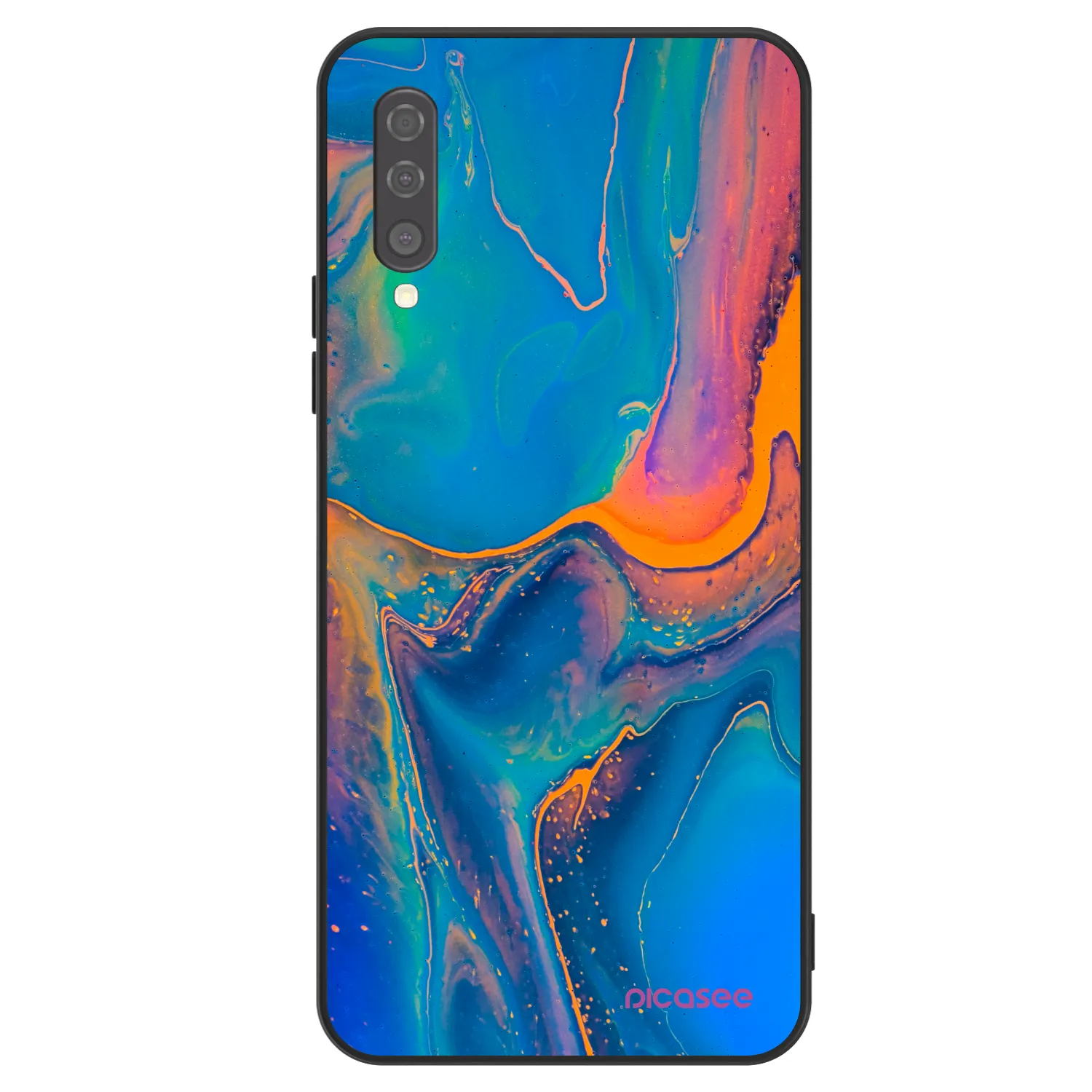 Picasee ULTIMATE CASE για Samsung Galaxy A50 A505F - Rainbow