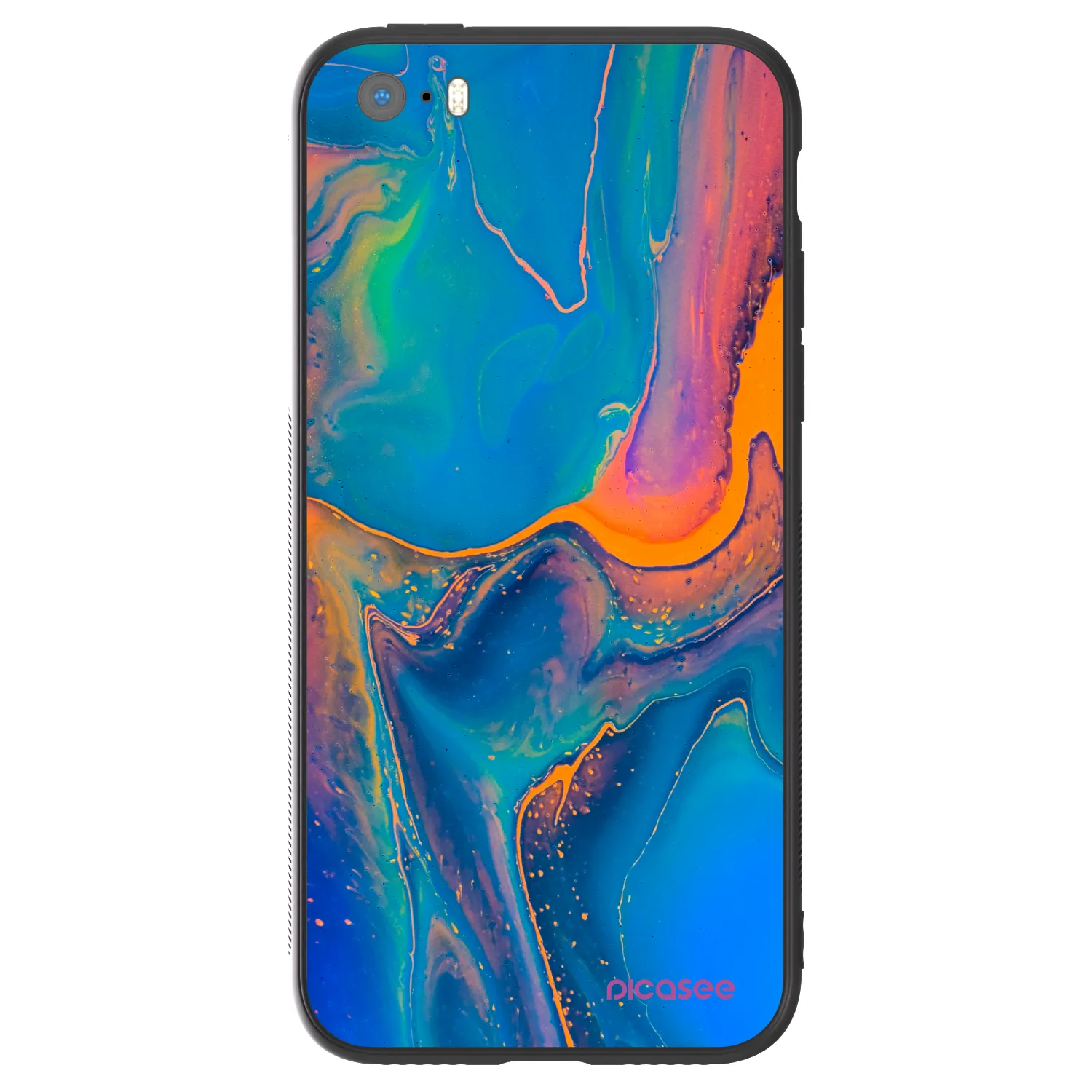 Picasee ULTIMATE CASE για Apple iPhone 5/5S/SE - Rainbow