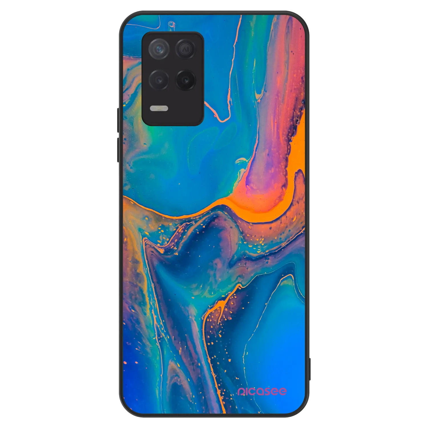 Picasee ULTIMATE CASE για Realme 8 5G - Rainbow