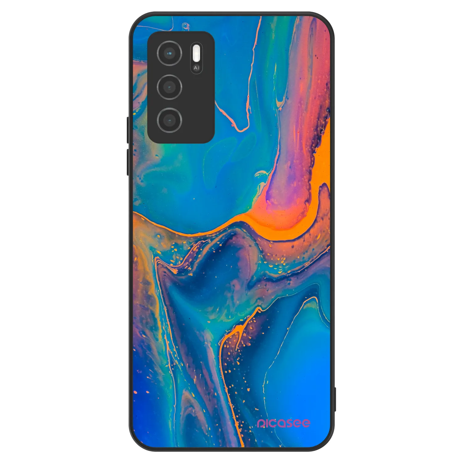 Picasee ULTIMATE CASE για OPPO A16 - Rainbow