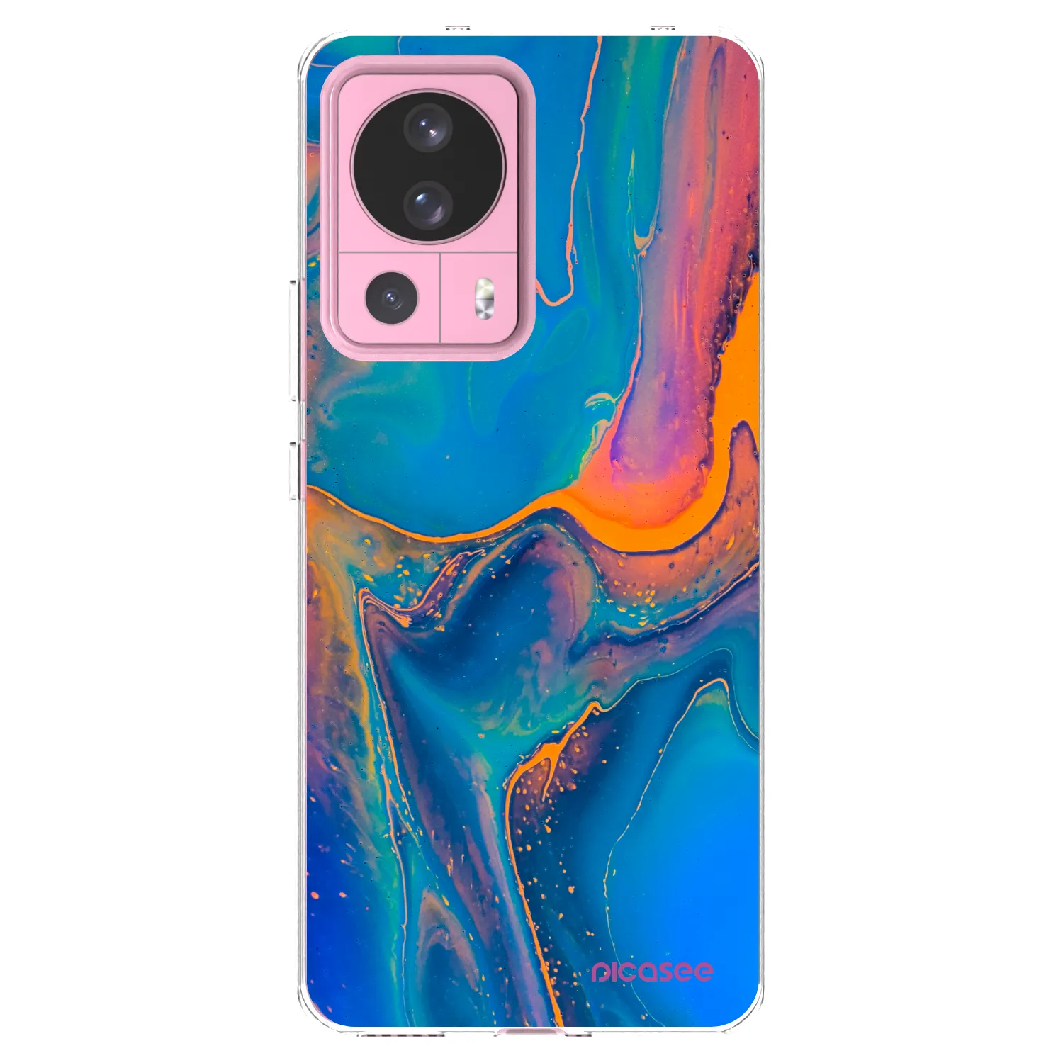 Picasee διαφανής θήκη σιλικόνης Xiaomi 13 Lite - Rainbow