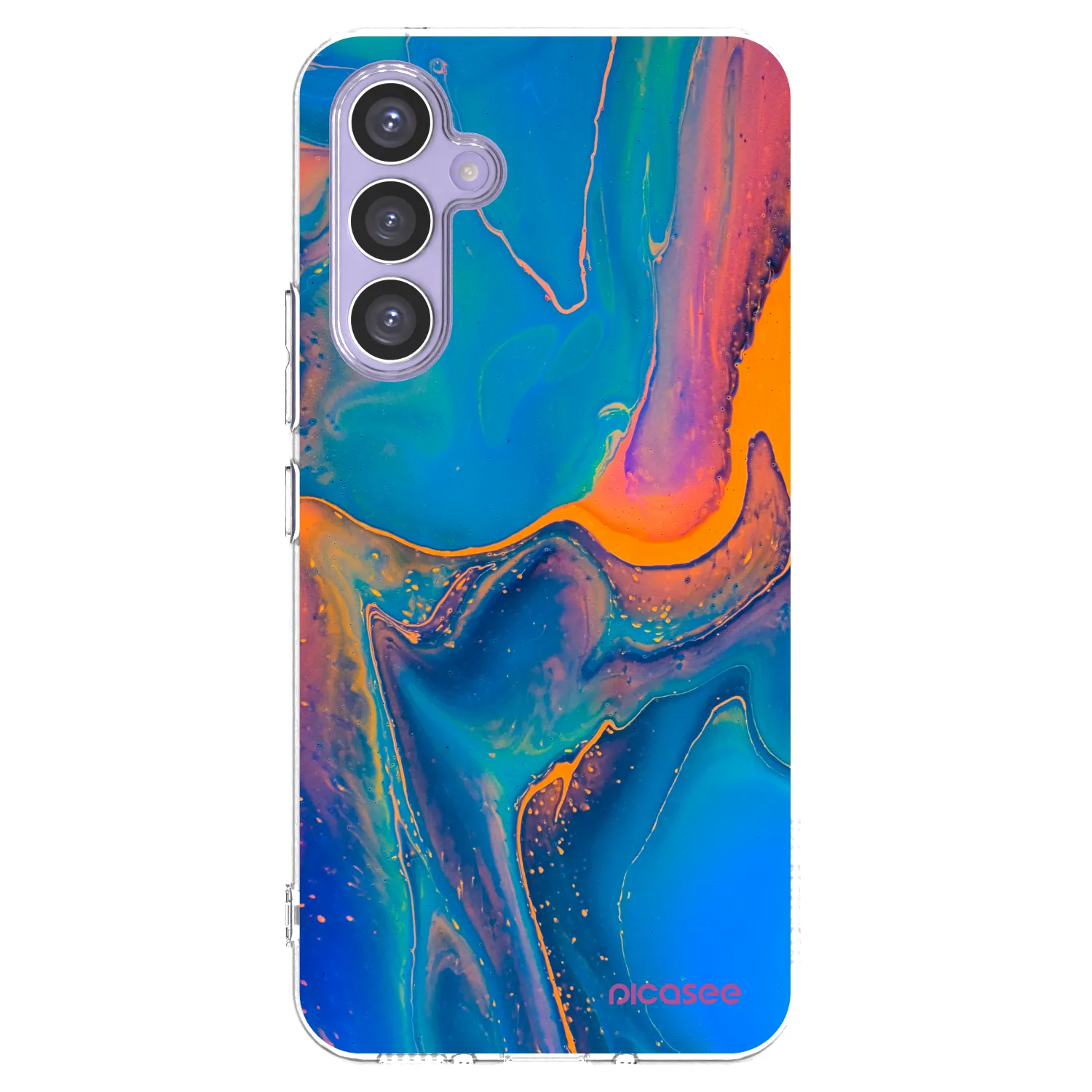 Picasee διαφανής θήκη σιλικόνης Samsung Galaxy A54 5G A546B - Rainbow