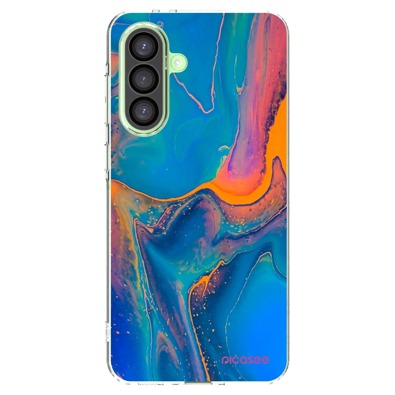 Picasee διαφανής θήκη σιλικόνης Samsung Galaxy A26 5G A266B - Rainbow