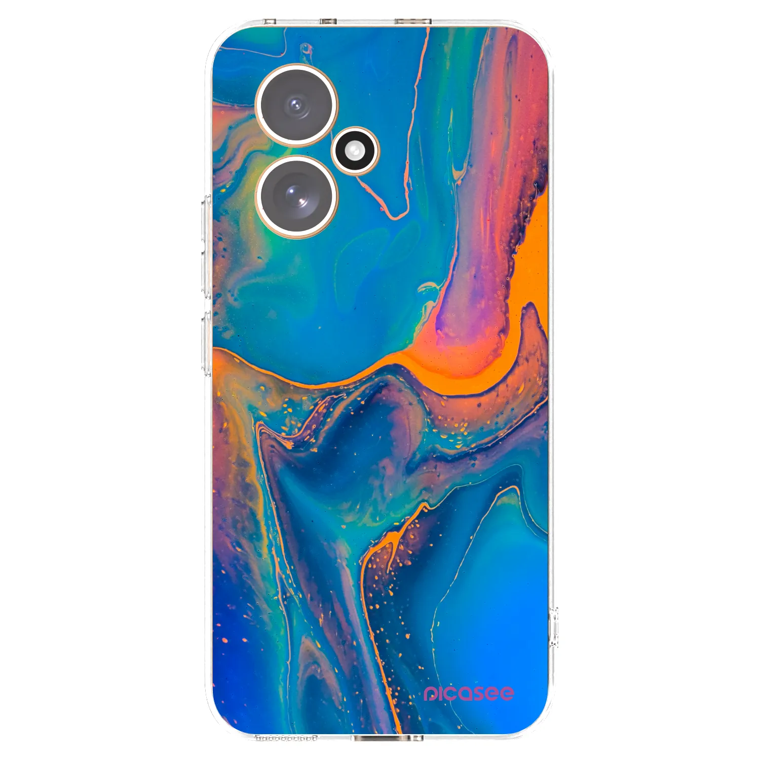 Picasee διαφανής θήκη σιλικόνης Honor 400 5G - Rainbow
