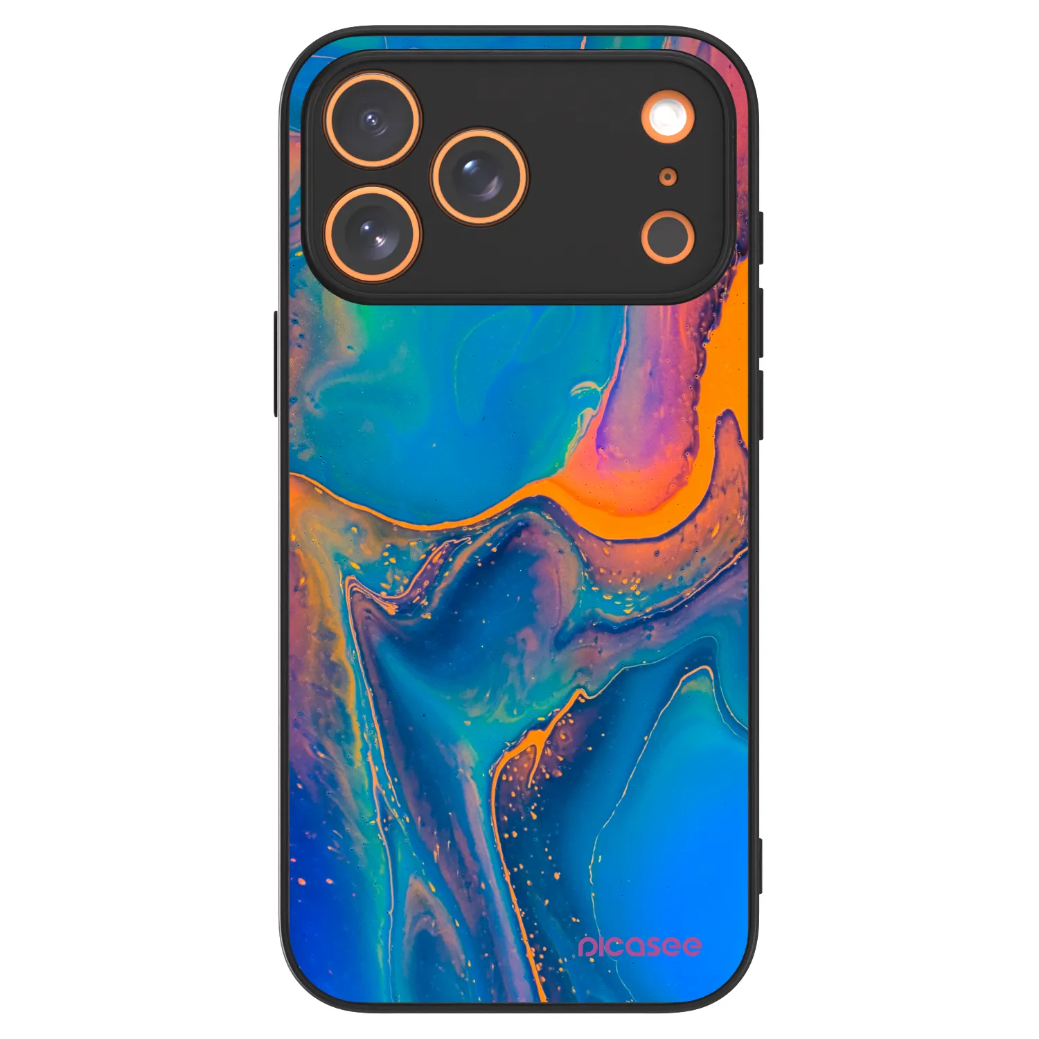 Picasee ULTIMATE CASE MagSafe pro Apple iPhone 17 Pro Max - Rainbow