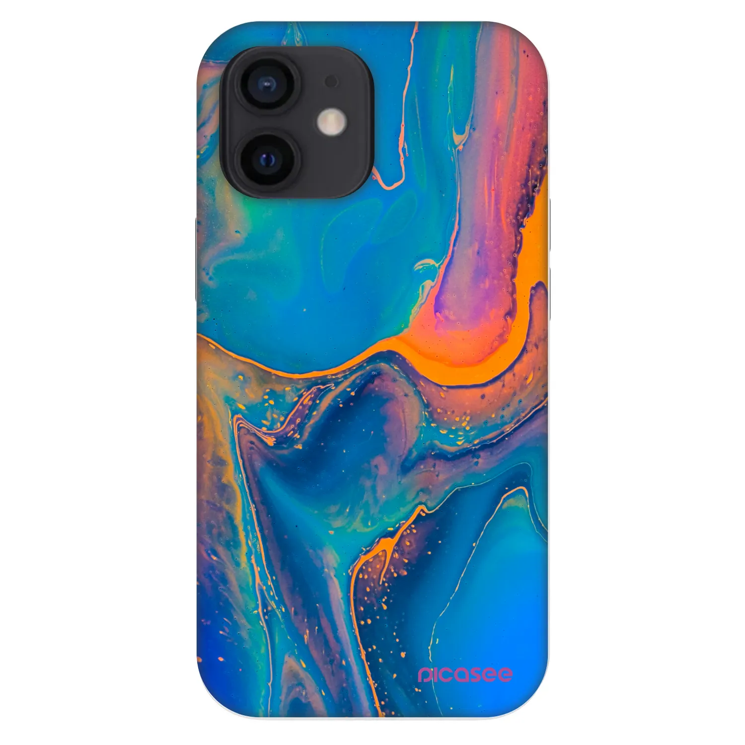 Picasee Fashion Case για Apple iPhone 12 mini - Rainbow