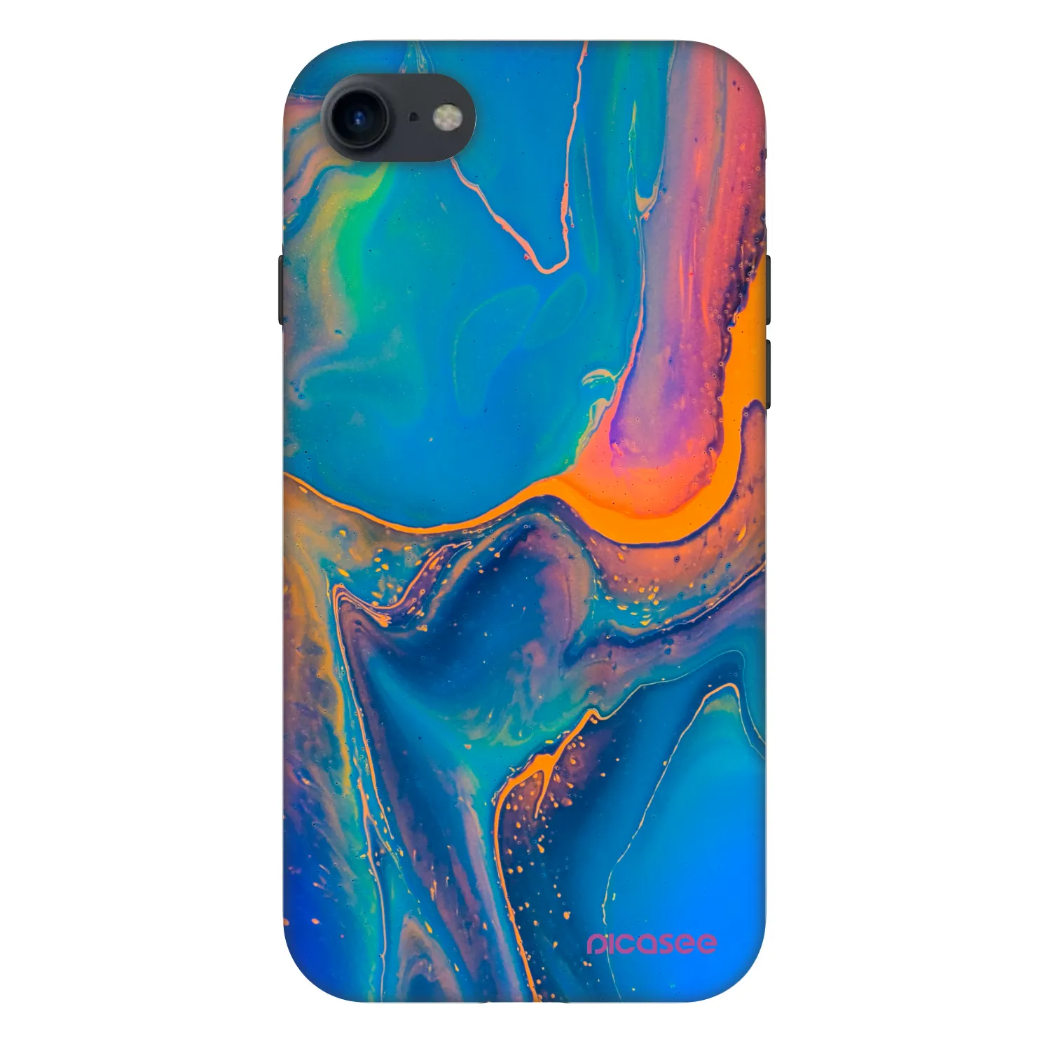 Picasee Fashion Case για Apple iPhone 7 - Rainbow