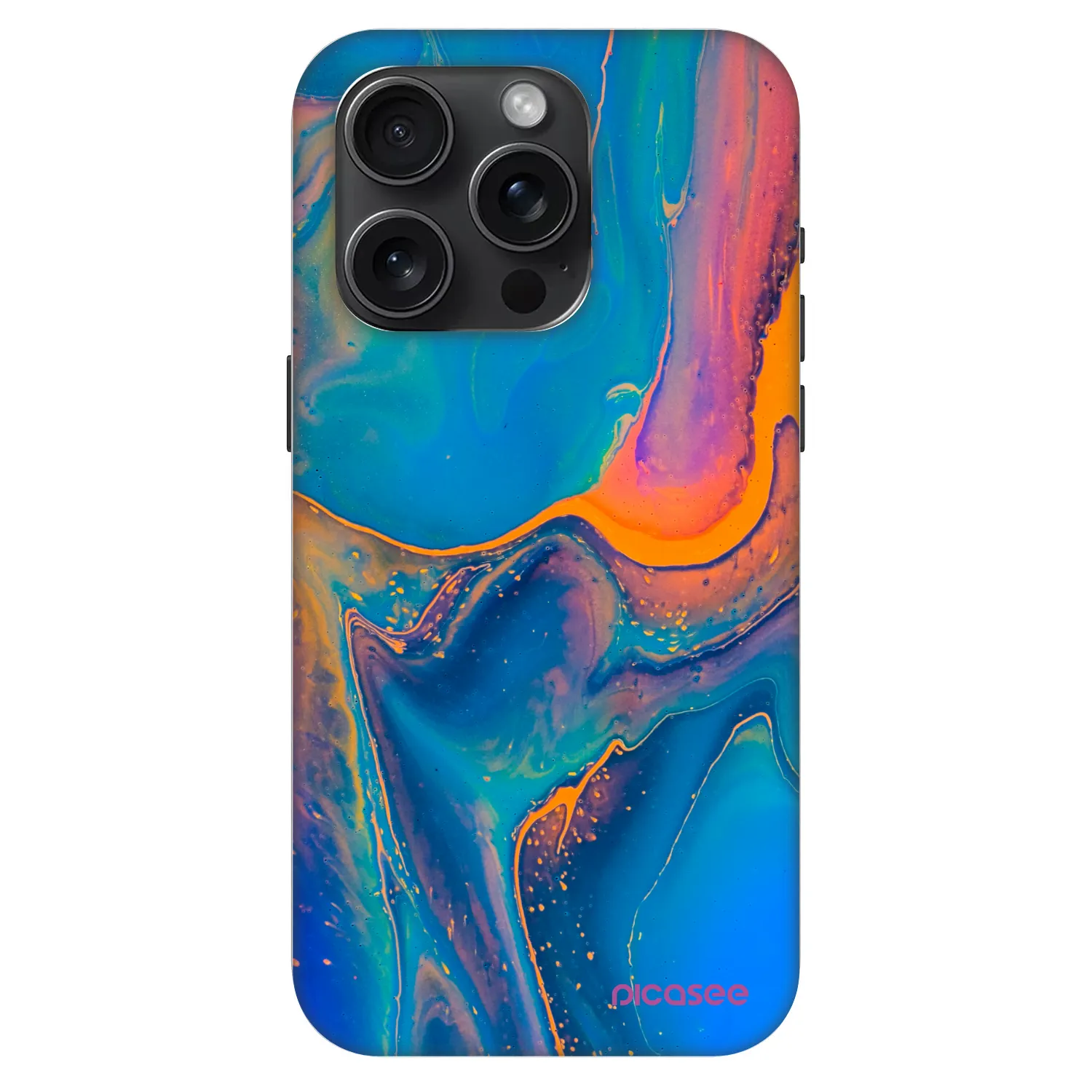 Picasee Fashion Case MagSafe για Apple iPhone 15 Pro - Rainbow