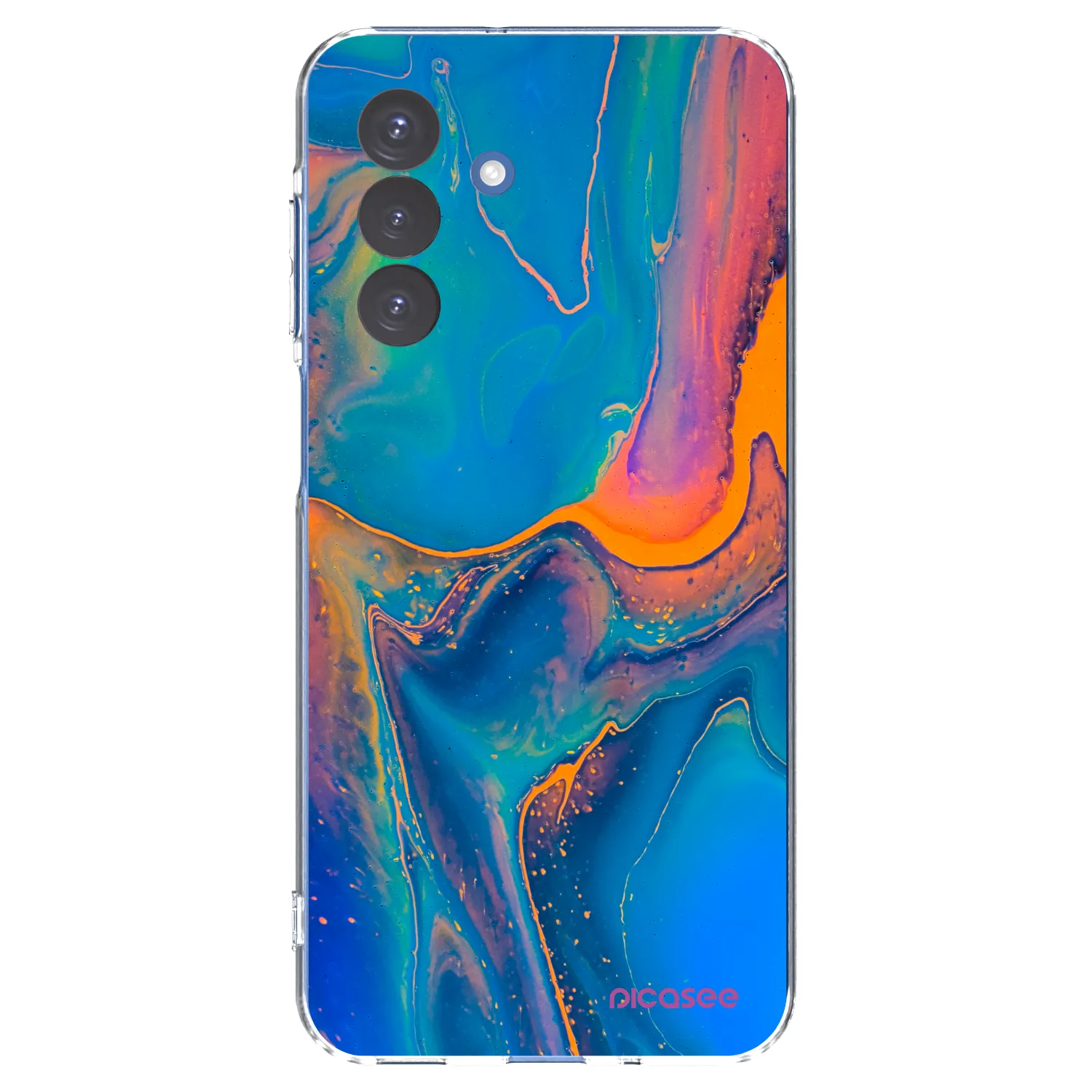 Picasee διαφανής θήκη σιλικόνης Samsung Galaxy A17 5G - Rainbow