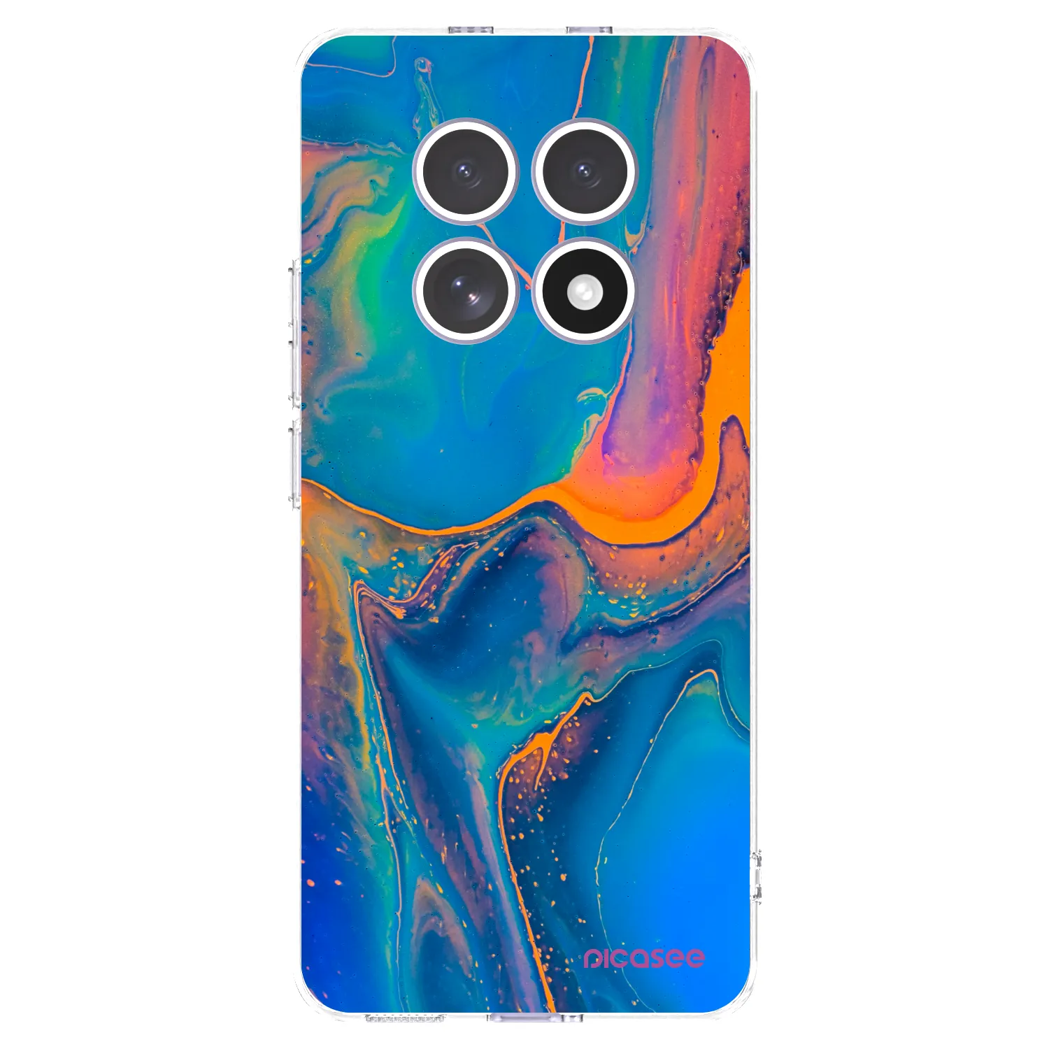 Picasee διαφανής θήκη σιλικόνης Xiaomi Redmi Note 15 - Rainbow