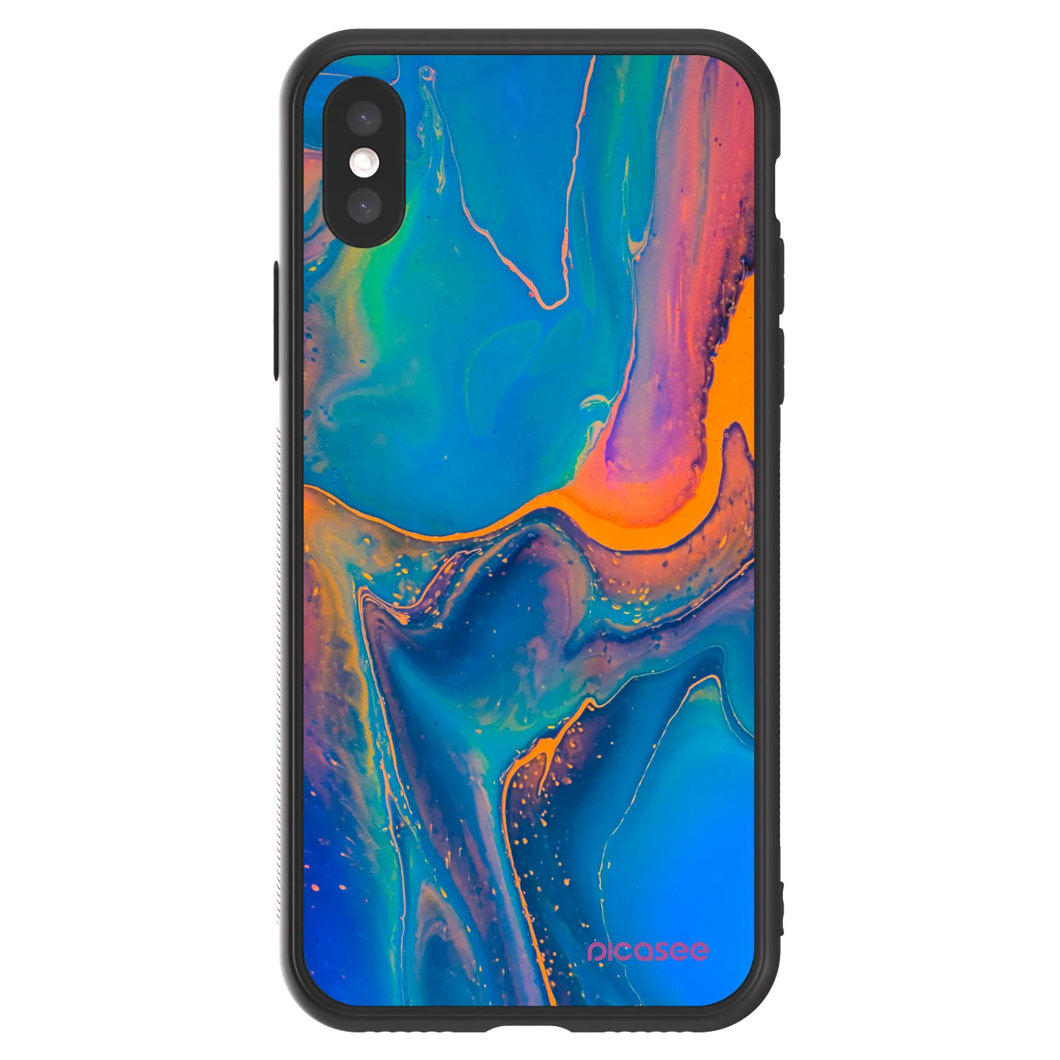 Picasee ULTIMATE CASE για Apple iPhone X/XS - Rainbow