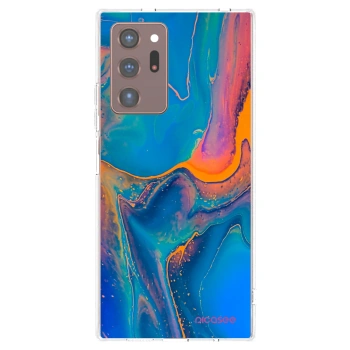 Picasee διαφανής θήκη σιλικόνης Samsung Galaxy Note 20 Ultra - Rainbow