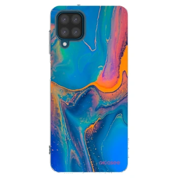Picasee διαφανής θήκη σιλικόνης Samsung Galaxy A12 A125F - Rainbow