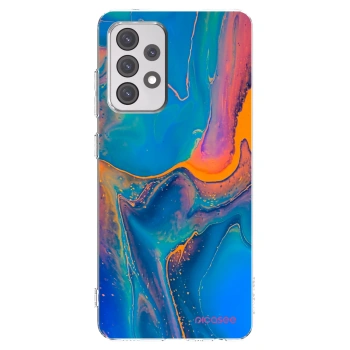 Picasee διαφανής θήκη σιλικόνης Samsung Galaxy A52 5G A525F - Rainbow