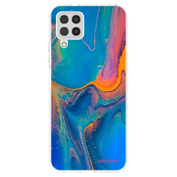 Picasee διαφανής θήκη σιλικόνης Samsung Galaxy A22 A225F 4G - Rainbow