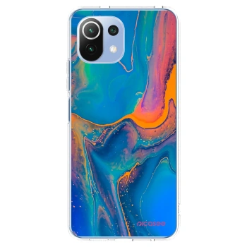 Picasee διαφανής θήκη σιλικόνης Xiaomi 11 Lite 5G NE - Rainbow