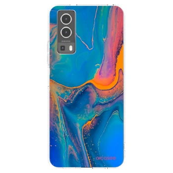 Picasee διαφανής θήκη σιλικόνης Vivo Y72 5G - Rainbow