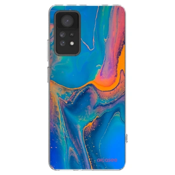 Picasee διαφανής θήκη σιλικόνης Xiaomi Redmi Note 11 Pro 5G - Rainbow