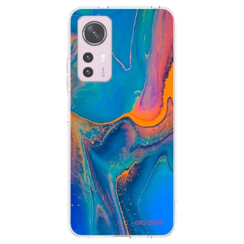 Picasee διαφανής θήκη σιλικόνης Xiaomi 12 - Rainbow