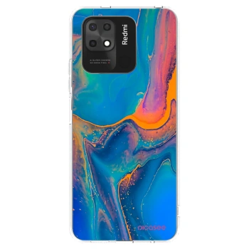 Picasee διαφανής θήκη σιλικόνης Xiaomi Redmi 10C - Rainbow