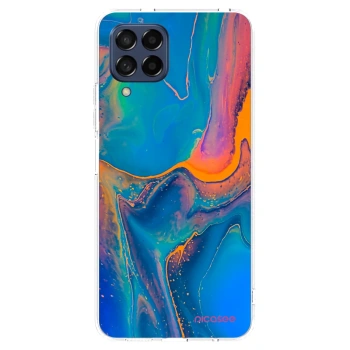 Picasee διαφανής θήκη σιλικόνης Samsung Galaxy M53 5G - Rainbow